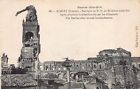 Ww1 War Damaged Buildings France French Military Postcard (B799)