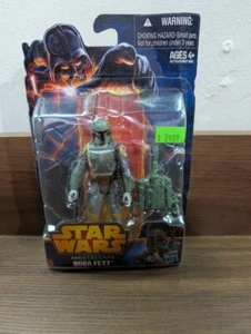 Boba Fett SL09 2013 STAR WARS Saga Legends NEW damaged card - Picture 1 of 12