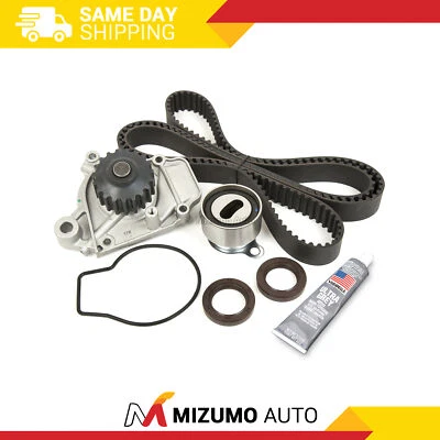 Kit de correa de distribución bomba de agua apta para Honda Civic Del Sol CRX B15B1 B15B2 B15B7 B15B8 Foto 1 de 4