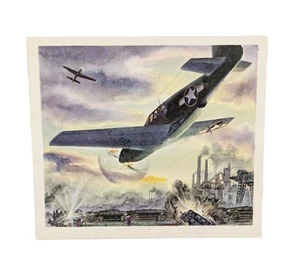 Tarjeta North American "Invader" 1942 Coca Cola America's Fighting Planes - Imagen 1 de 2