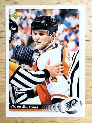 1992-93 Upper Deck #490 Glenn Mulvenna RC - Image 1 of 2