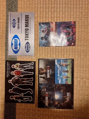 Resident Evil TGS Super Rare Sticker Collectible Used - Image 1 of 3