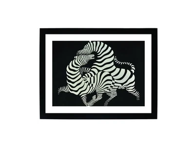 Litografia assinada por Victor Vasarely com certificado de autenticidade - Imagem 1 de 2