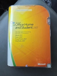 NEW SEALED Microsoft Office Home & Student 2007 Full Version for 3 PCs - Picture 1 of 5