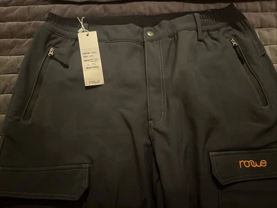 Pantalones Nonwe XL Exterior Resistentes al Agua Calor Escalada Esquí Nieve - 38W-32L Negros Foto 1 de 4