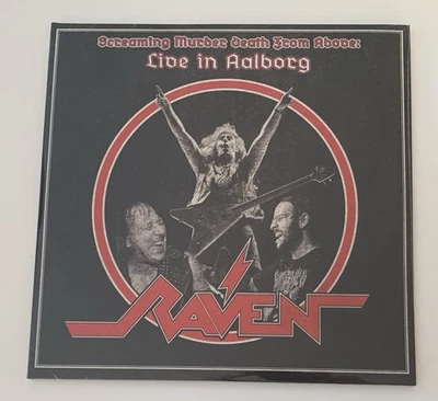 Raven – Screaming Murder Death From Above: Live In Aalborg /2x LP + CD /Red /NEU - Bild 1 von 2