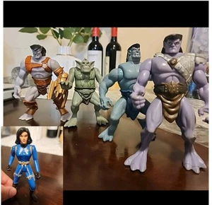 Vtg 90's Lot Gargoyles Figures - Goliath Action Figure Broadway Incomplete - Picture 1 of 16