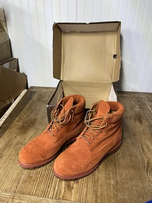 Timberland 6 Inch Premium  Rust Mens Size 12 D Boot Waterproof Limited Release - Image 1 of 4