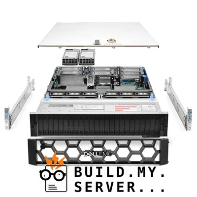 Dell PowerEdge R740xd NVMe Server 2.20Ghz 20-Core 96GB RAM 8x 3.2TB NVMe SSD - Image 1 of 4