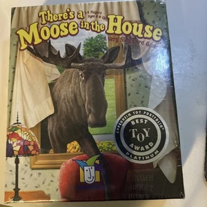 There’s a Moose in the House Very Silly Card Game NEW  Gamewright 2009 - Picture 1 of 3