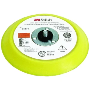 3M 6" Stikit PSA Disc Pad for Sandpaper Disc Medium Density Shock Resistant 5576 - Picture 1 of 1