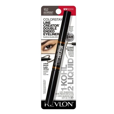 Revlon Colorstay Line Creator Double Ended Eyeliner 152 Leathercraft NEW - Image 1 of 2