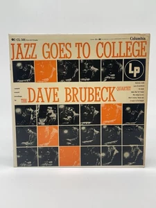 DAVE BRUBECK QUARTET JAZZ GOES TO COLLEGE 12" LP VG+ VINYL RECORD COLUMBIA - Picture 1 of 4