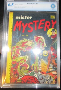 Mister Mystery 2 CBCS 6.5 Aragon Horror Monster In Subway 1951 Ross Andru CGC F+ - Picture 1 of 4