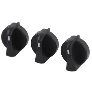 Hot 3Pcs AC Heater Blower Fan Control Knob 121-0001-000 Replacement For - Picture 1 of 12
