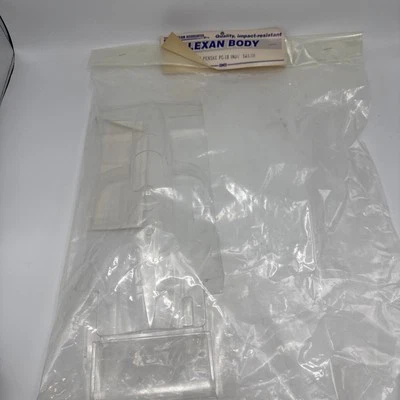 RARE Original Vintage Team Associated RC10L Penske PC-18 Clear Body 6176 - Image 1 of 4