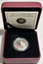 2013 Canada $4 Fine Silver Coin Heros of 1812 Laura Secord .999 Silver