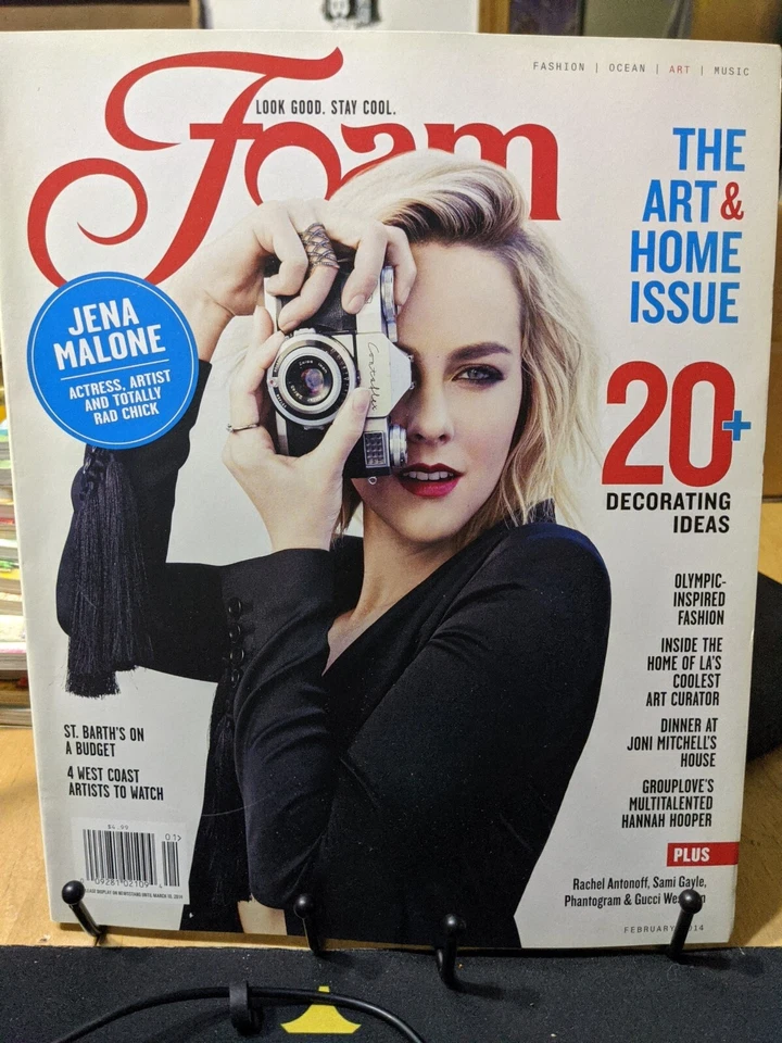 Foam Mag Feb 2014 Art & Home Jena Malone Hannah Hooper Grouplove Sami Gayle Foto 1 de 1