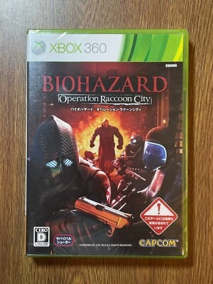 NEW SEALD XBOX 360 JAPAN BIOHAZARD OPERATION RACCOON CITY - Image 1 of 2
