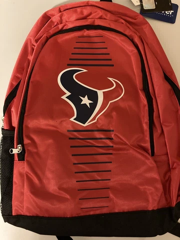 NWT FOCO Houston Texans NFL Stripe Backpack Free Shipping Cover