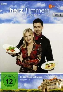HERZFLIMMERN - DIE KLINIK AM SEE * Vol. 5 * KRANKENHAUS SERIE * 3DVD * NEU / OVP - Picture 1 of 1