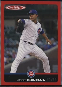 Jose Quintana 2019 Topps Total #239A Red Parallel 3/10 Cubs Mets - Picture 1 of 2
