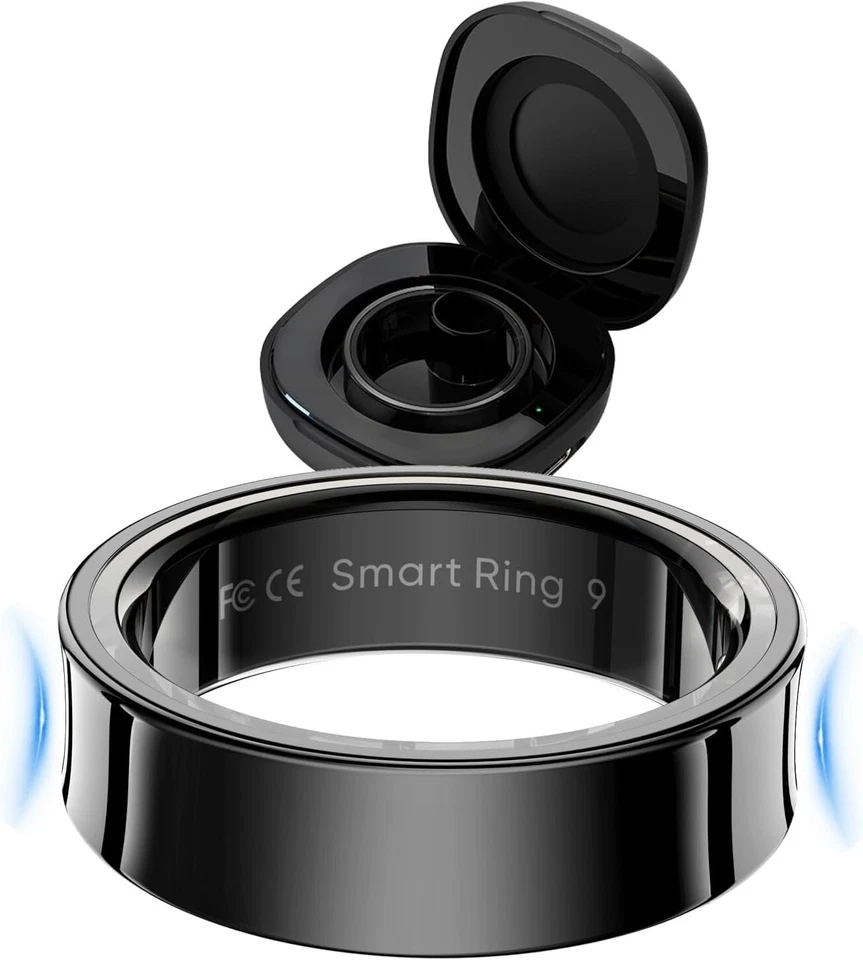 Anello smart monitoraggio salute | Frequenza cardiaca sonno passi calorie - Immagine 1 di 4