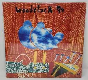 Woodstock '94 Music Festival SEALED Laserdisc James Hetfield Bob Dylan NIN - Picture 1 of 4