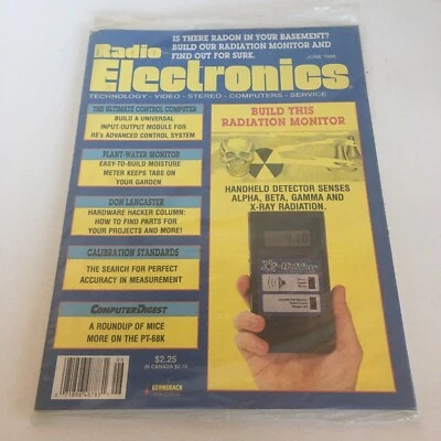 РАДИО ЭЛЕКТРОНИКА журнал винтажный выпуск с июня 1988 - совершенно новый, запечатанный - Изображение 1 из 3