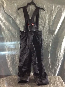Jungen Spyder XT Winter Ski Trägerhose Gr. Small schwarz Reißverschluss isoliert Logo - Bild 1 von 6