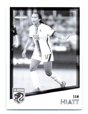 2023 Parkside NWSL Black & White Sam Hiatt OL Reign #79 - Image 1 of 2