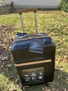 LONDON FOG WESTBURY COLLECTION 20" EXPANDABLE HARDSIDE SPINNER CARRY-ON LUGGAGE  - Picture 1 of 15