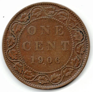 1906 CANADA GRANDE CENTESIMO ~ LO VALUTI ~ VEDI LA SCANSIONE pz 8 - Foto 1 di 4