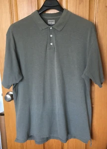 High Sierra Cotton Polo Herren XXL Grau Kurzarm Freizeit Strick Shirt - Bild 1 von 5