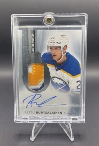 2021-22 Upper Deck The Cup Rookie Auto Patch #136 Arttu Ruotsalainen /249 - Picture 1 of 2