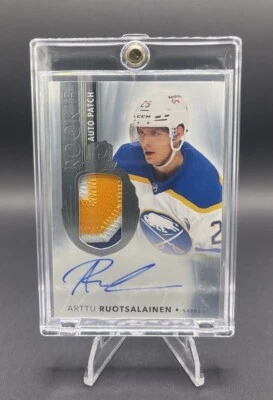 2021-22 Upper Deck The Cup Rookie Auto Patch #136 Arttu Ruotsalainen /249 - Image 1 of 2