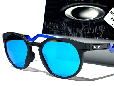 NUEVO Gafas de sol Oakley HSTN negro mate PRIZM lente azul zafiro 9242A-04 Foto 1 de 4