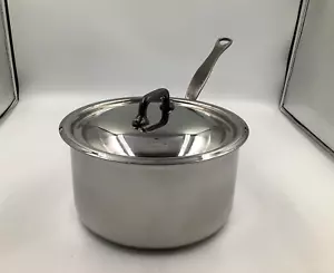 Mauviel M'Cook CI 2.6mm Sauce Pan With Lid & Cast Iron Handle, 2.6-Qt - Picture 1 of 8