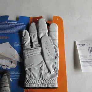 Bionic Mens Golf Glove StableGrip Right Hand Large White GGNMRL NO PACKAGING - Picture 1 of 5