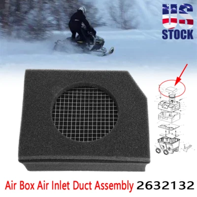 For Polaris 2632132 Air Box Air Inlet Duct Assembly Foam Filter RMK 600 700 800 - Image 1 of 4