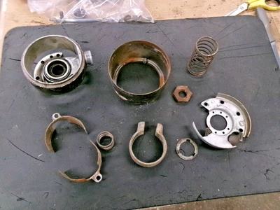 Used Lot of 1947 1948 Cadillac Upper Column Parts Shift Collar Spring - Image 1 of 4