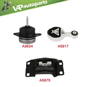 For 2016-2019 Ford Explorer 2.3L FWD - AT Engine Motor Mount A5612 A5634 A5917 - Picture 1 of 11