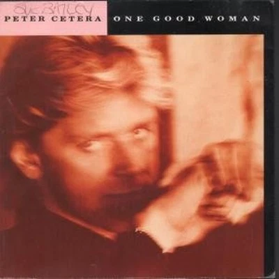 Peter Cetera One Good Woman 7" Vinyl UK Warner Bros 1988 Pic Sleeve Mit Schrift - Bild 1 von 3