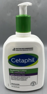 Cetaphil Restoring Body Lotion with Antioxidants for Aging Skin Brand NEW - Image 1 of 4
