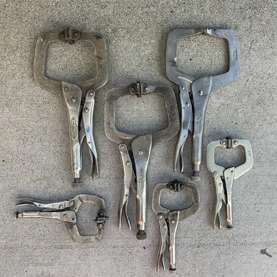 Petersen Dewitt Vise-Grip 11R 11SP 6SP Locking Welding Clamp - Lot of 6 USA - Image 1 of 4