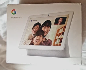 Google Nest Hub Max colore gesso Smart Home Spotify YouTube GA00426-CA NUOVO SIGILLATO - Foto 1 di 5