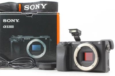 English OK [Near MINT]  Sony Alpha a6300 24.2MP Mirrorless Camera From JAPAN - Image 1 of 4