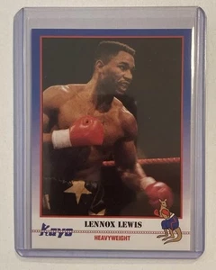 LENNOX LEWIS 💎HOF/GOAT!!! ✨ROOKIE✨CARD KAYO 1991 - Picture 1 of 2