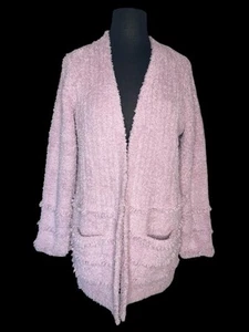 Barefoot Dreams CozyChic Boardwalk Cardigan Orchid Womens S Beach Spring - Picture 1 of 12