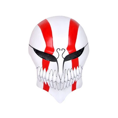 Bleach Tensa Bankai Kurosaki Ichigo FRP 面具 带网格 万圣节 Cosplay 道具 礼物 — 第 1/4 张图片